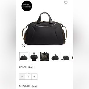 Tumi
McLaren Quantum Duffel/ Used in Great Condition